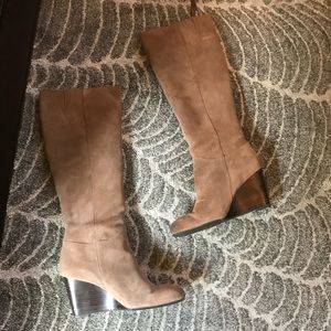 Franco Sarto ‘Osteria’ suede knee high boots